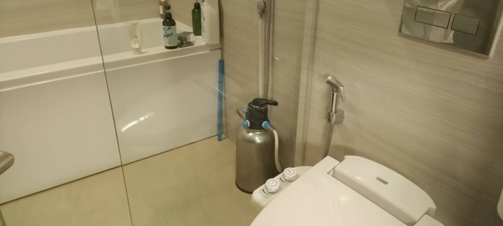 Hampton Residence Thonglor在住のM様宅でのCKMA軟水器設置後の写真