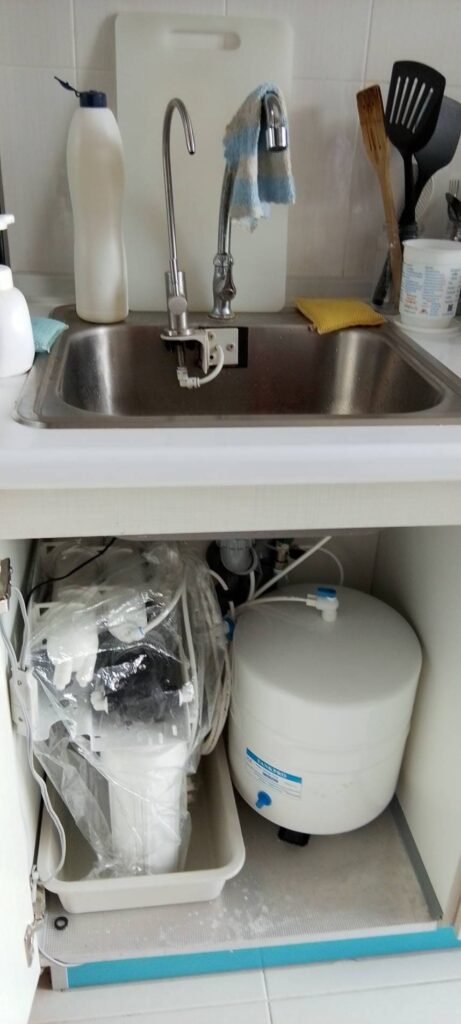 The President Sukhumvit Smut Prakan在住のK様宅でのCKMA浄水器設置後の写真