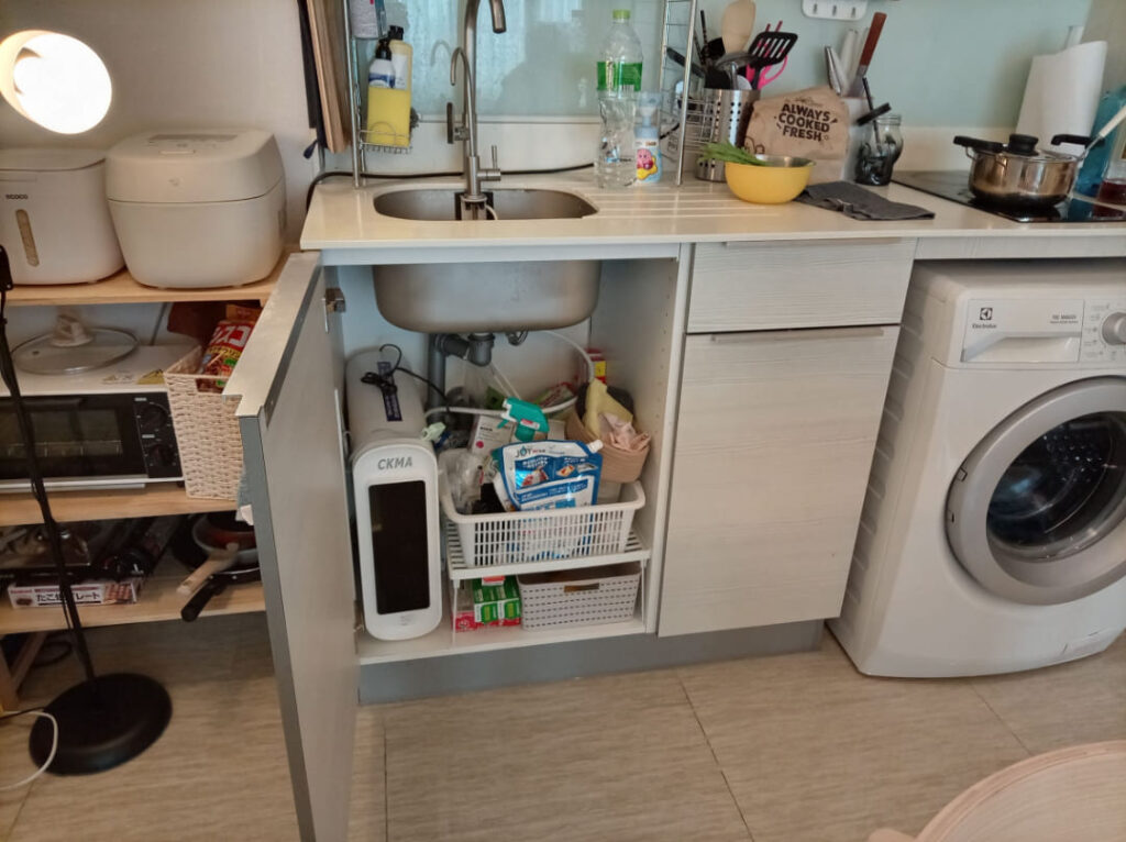 H SUKHUMVIT 43在住のK様宅でのCKMA浄水器設置後の写真